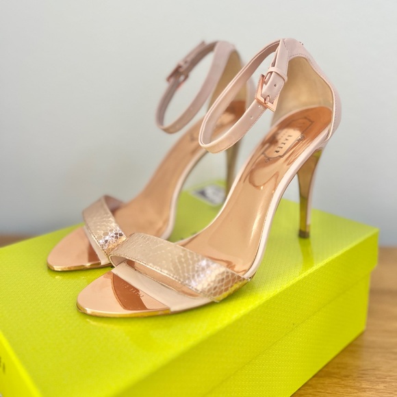Ted Baker ankle strap stilettos - Picture 4 of 9